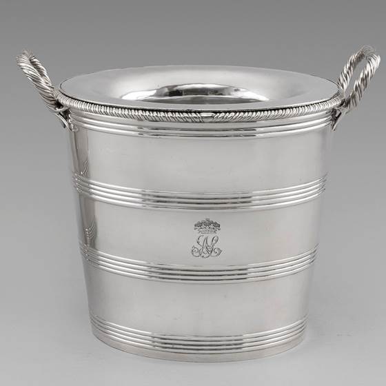 A Pair of William IV Royal Bucket Wine Coolers