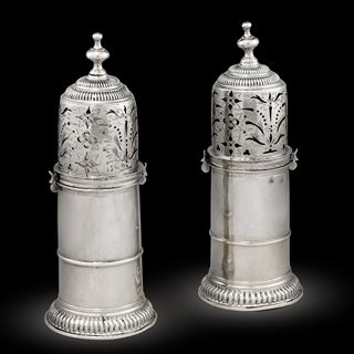 Pair of Early 18th Century Light House Casters 