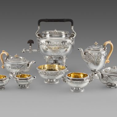 An Exceptional Eight-Piece Tea & Coffee Service