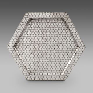 An Unusual Hexagonal Coin Tray