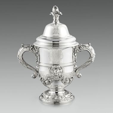 A Magnificent Two-Handled Cup & Cover