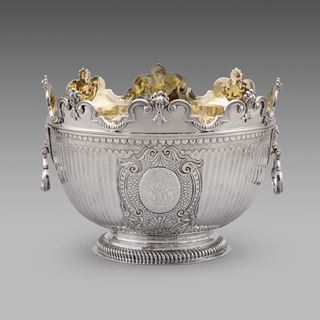 An Early 18th Century Monteith Bowl