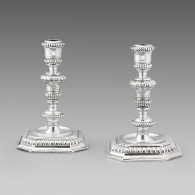 A Pair of Extraordinarily Sized Candlesticks