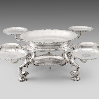 An Exceptional George II Epergne Centrepiece