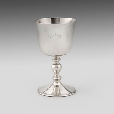 A 17th Century Commonwealth Wine Goblet