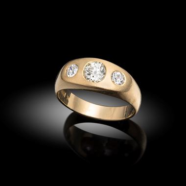 A Diamond Gypsy Ring, Early 20th Century