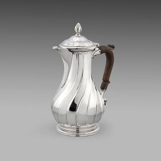A Swirling Fluted Jug 