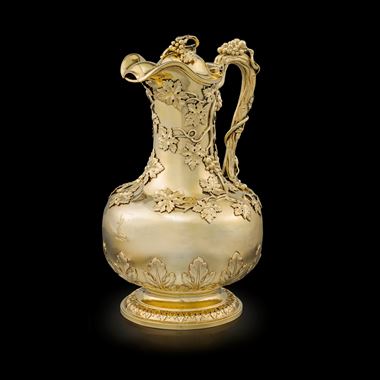A Magnificent George IV Wine Ewer 