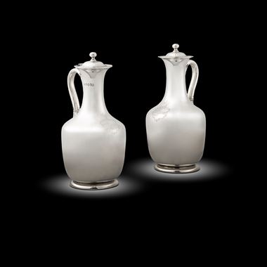Pair of Victorian Pitchers / Jugs