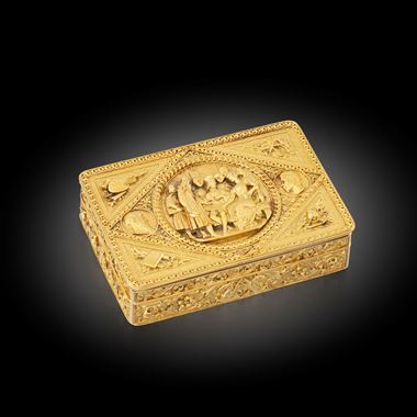 An Exceptional Milanese Gold Box