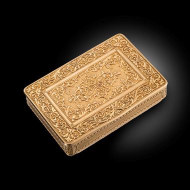 An Austrian Gold Snuff Box