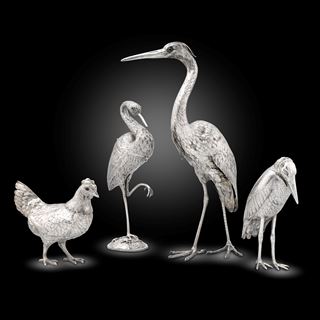 A Group of Silver Birds
