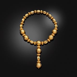 A Lalaounis "Minoan-Mycenaen" necklace, circa 1960