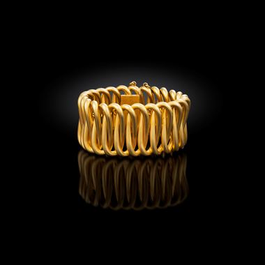 A 19th Century French Gold Bracelet