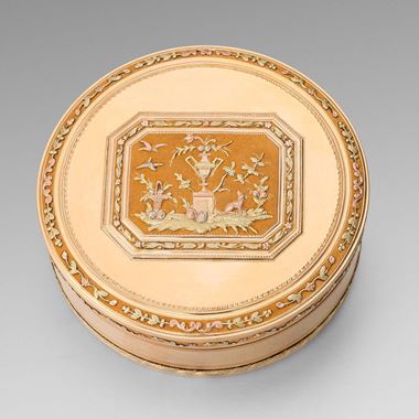 An 18th Century Swiss Gold Snuff Box