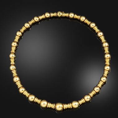 A Gold 1960s Necklace