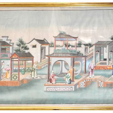 Two Chinese 19th Century Watercolours