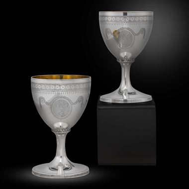 A Pair of George III Goblets
