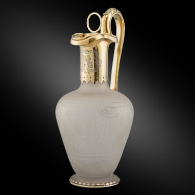 A Silver-Gilt Mounted Claret Jug