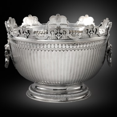 A Superb Queen Anne Monteith Bowl