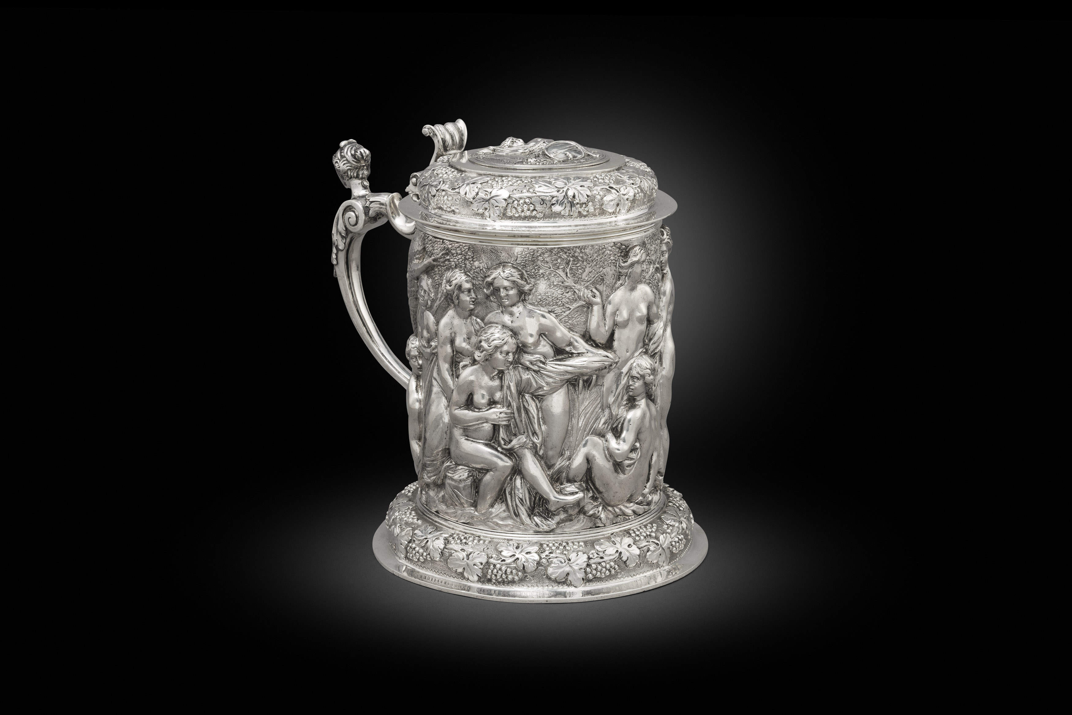 A Fine George III Tankard