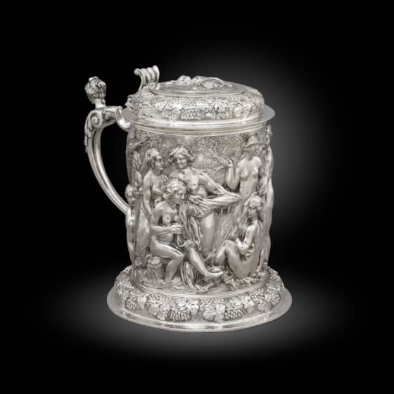 A Fine George III Tankard