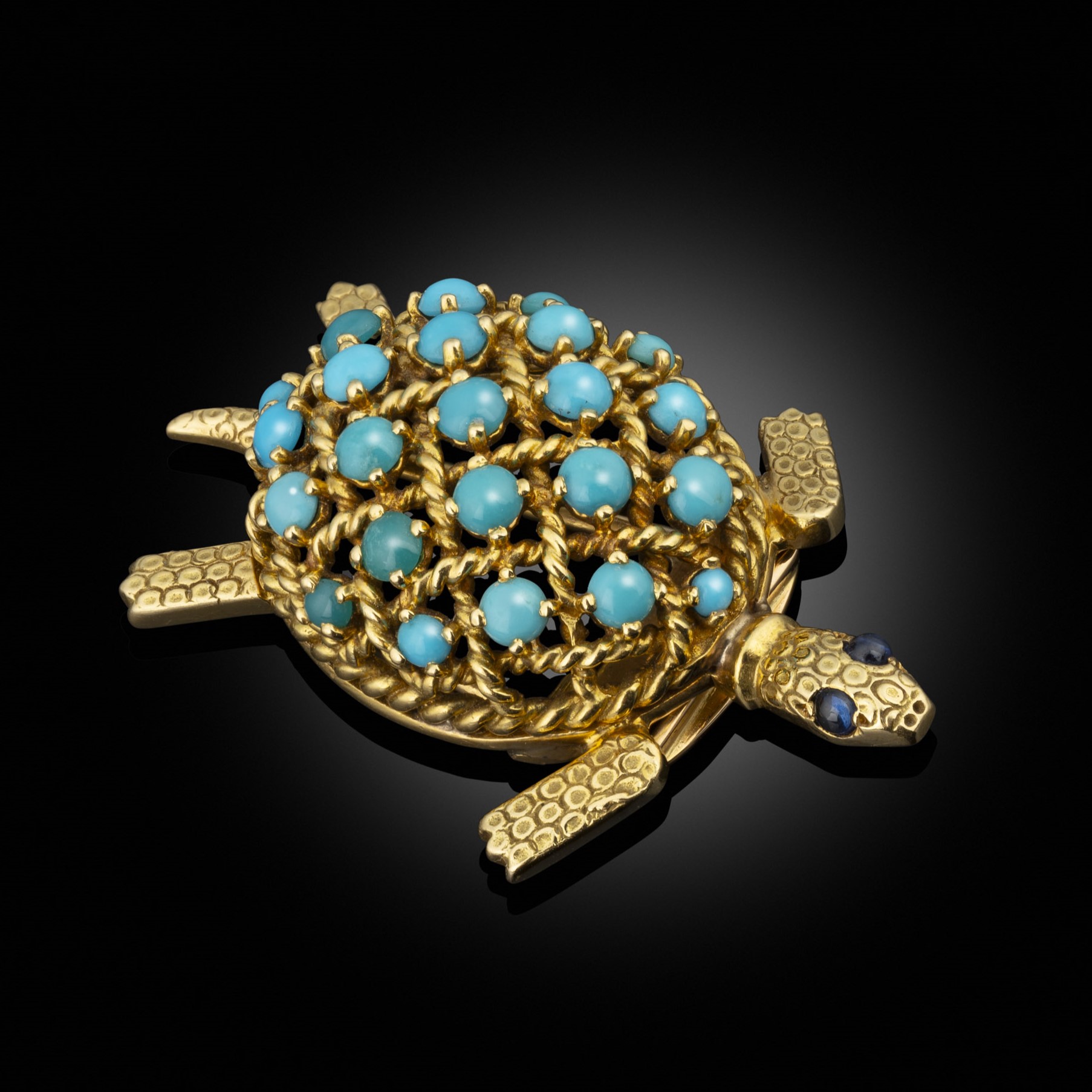 A Turtle Brooch, 1960s