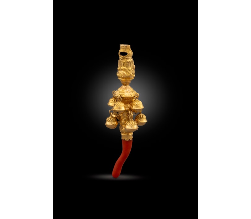 Rattle Gold A Rare George II Gold Rattle