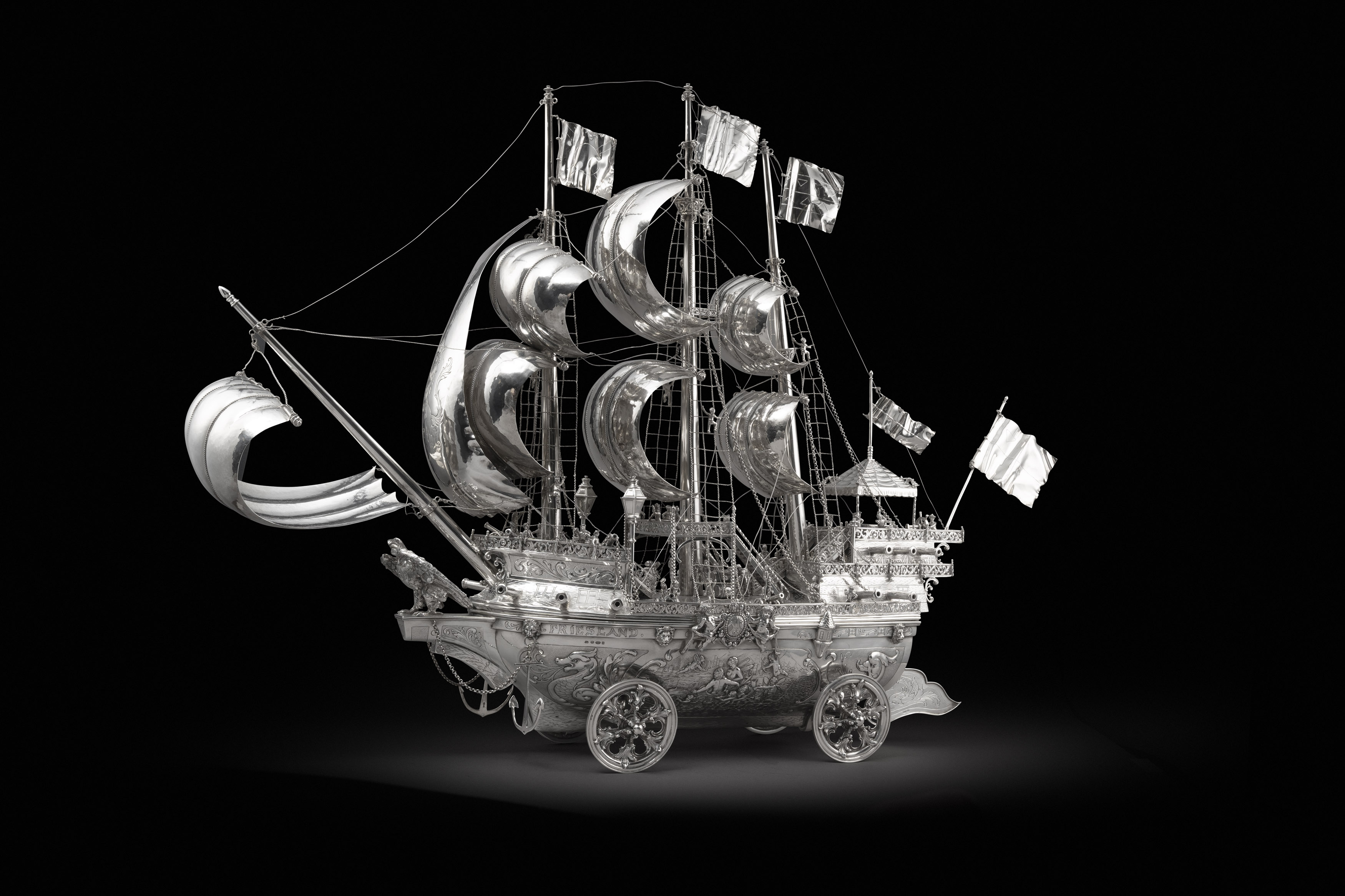  A Magnificent German 19th Century nef