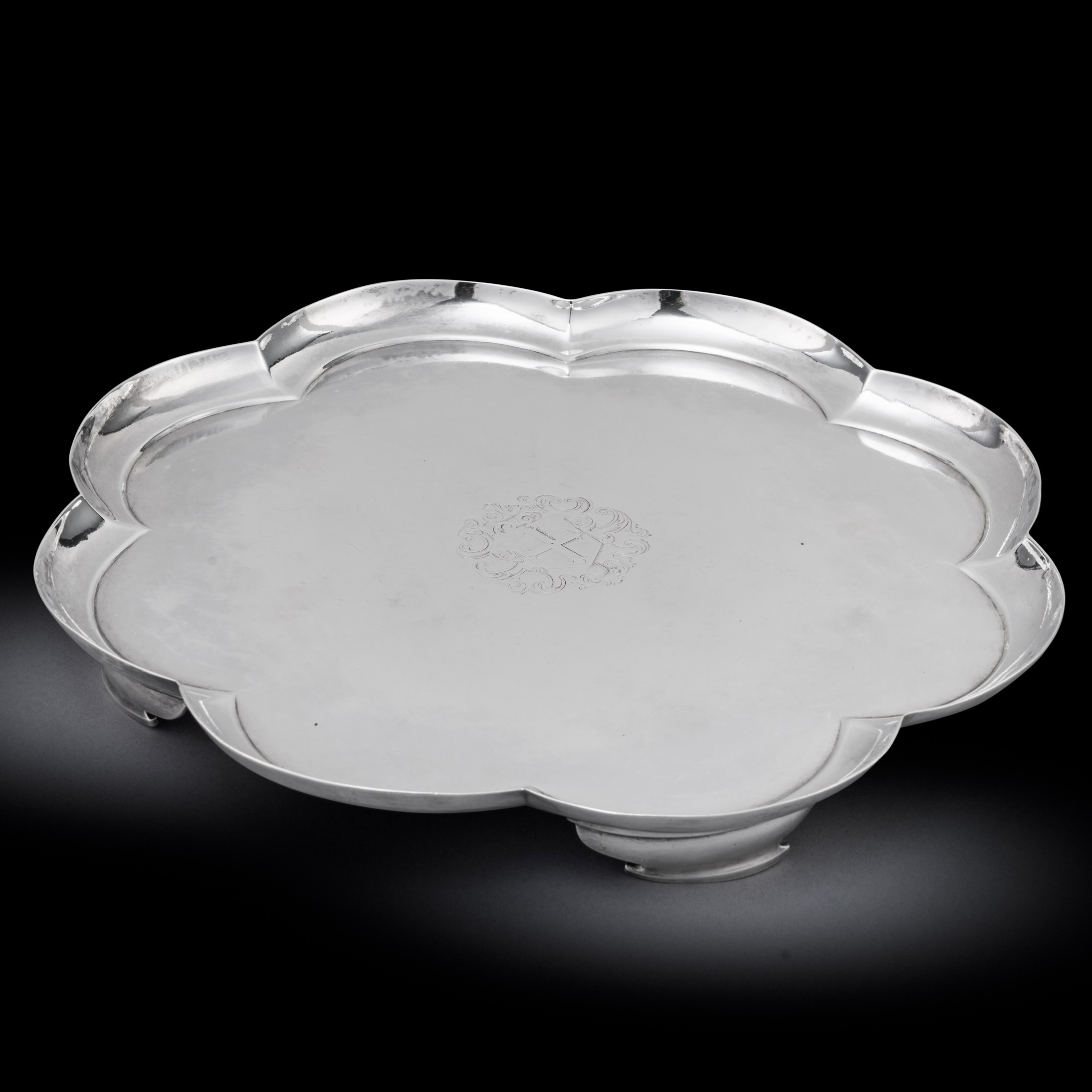 A George I salver