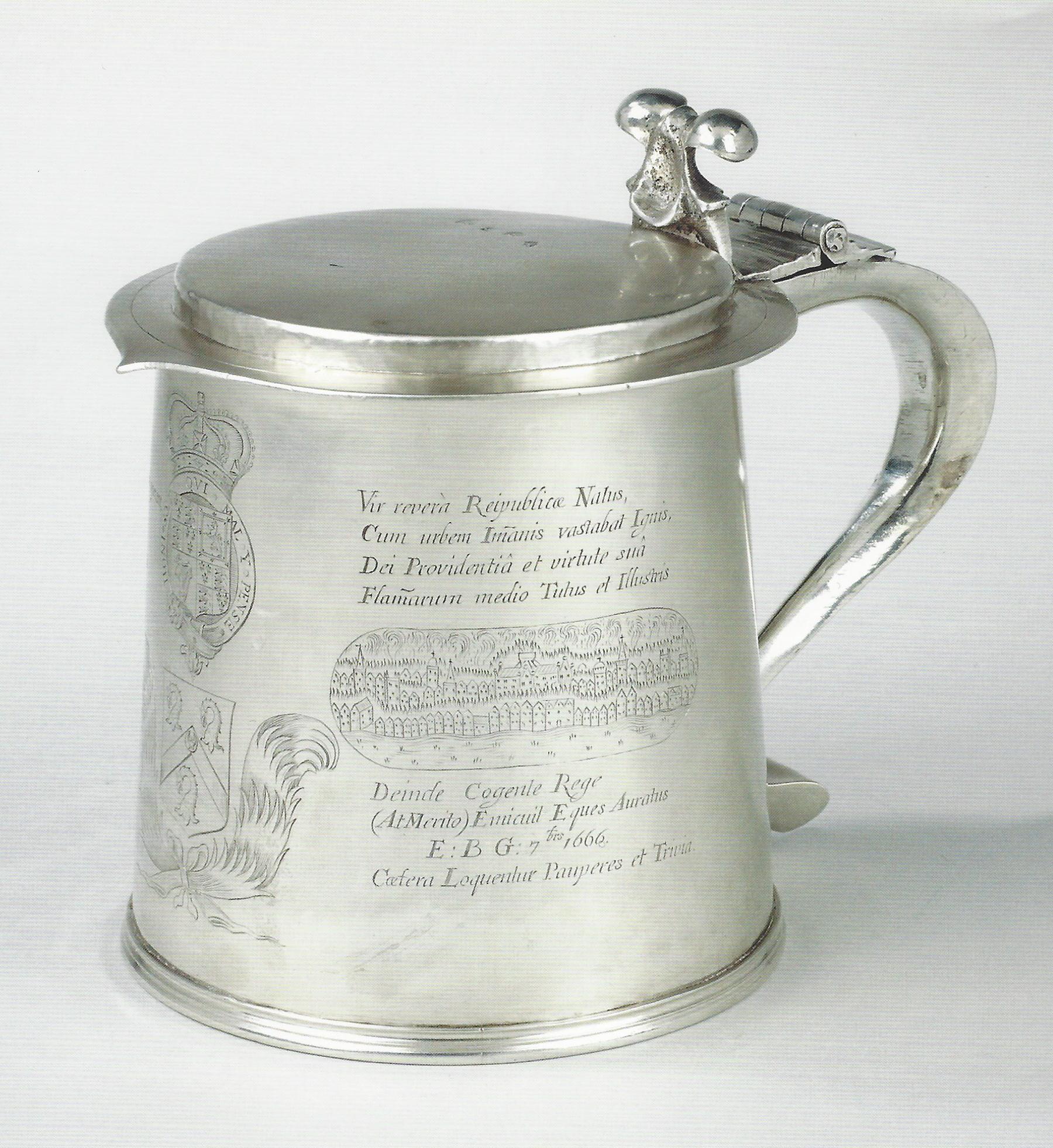 The Fire of London Flagon & Tankard