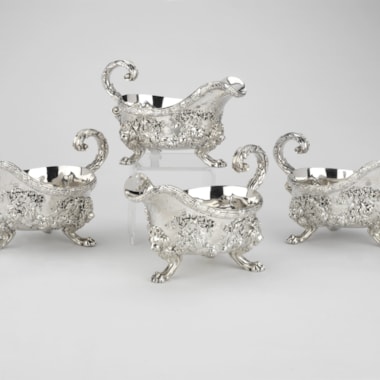 A Superb Set of Four Sauceboats