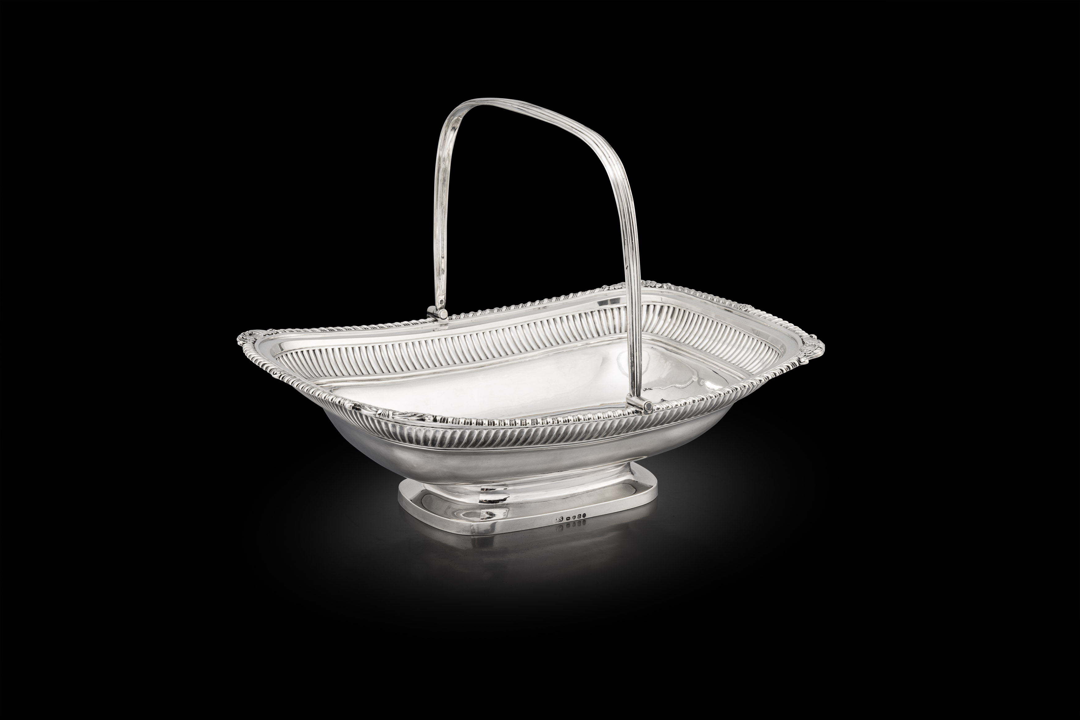 A George III Cake Basket