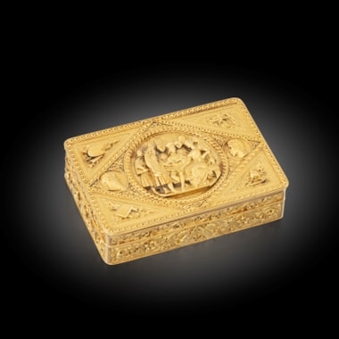 An Exceptional Milanese Gold Box