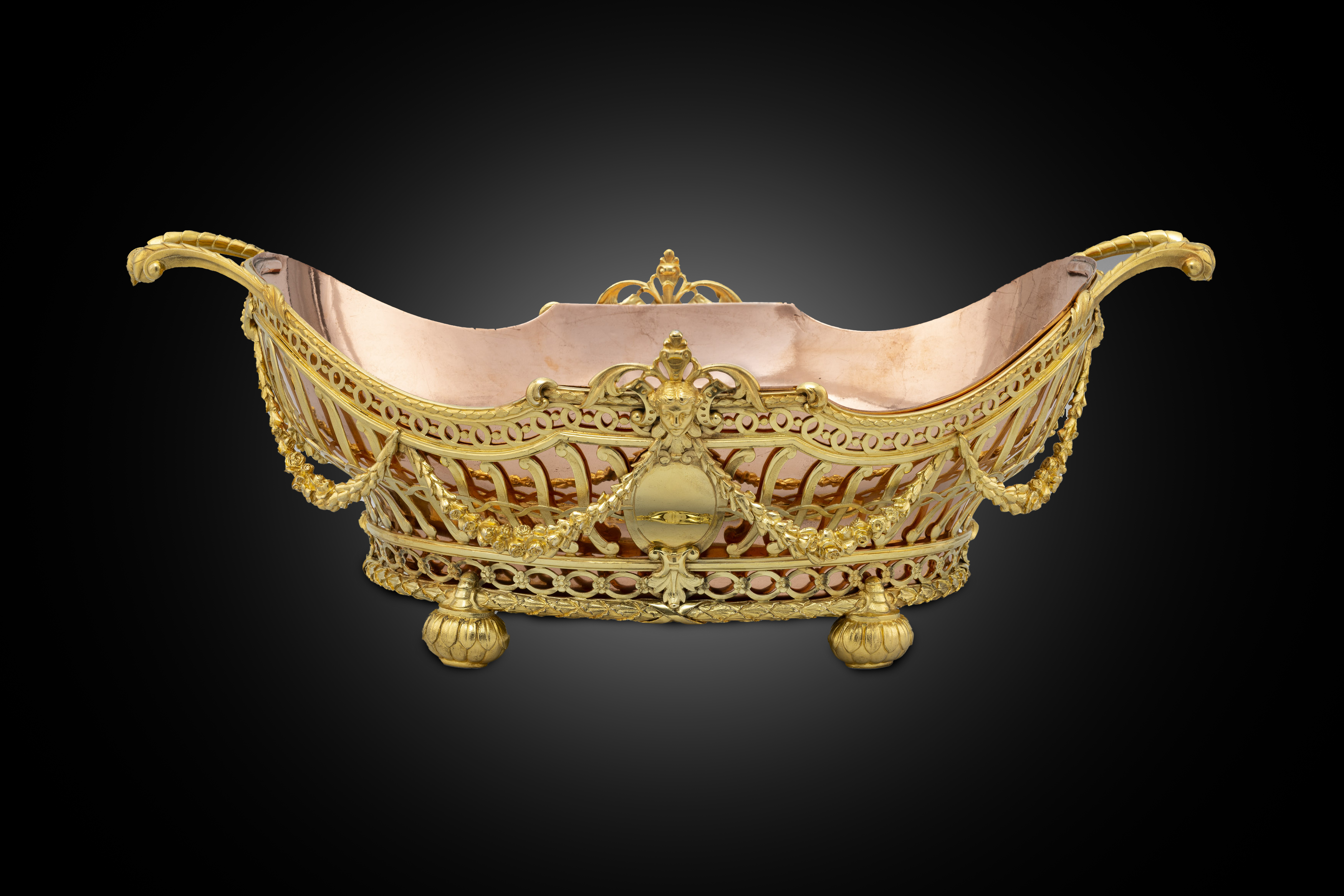 An Elegant Neo-Classical Style Edwardian Basket 