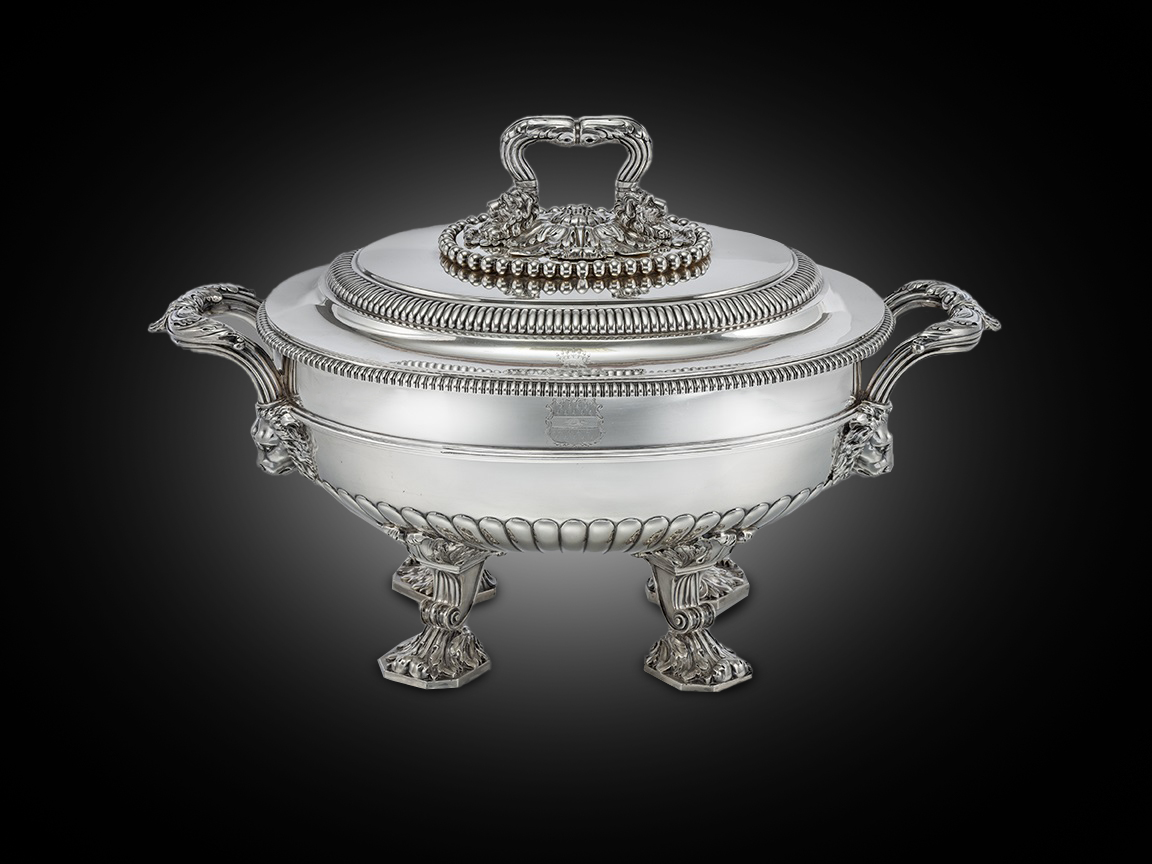 An Outstanding Paul Storr Soup Tureen 