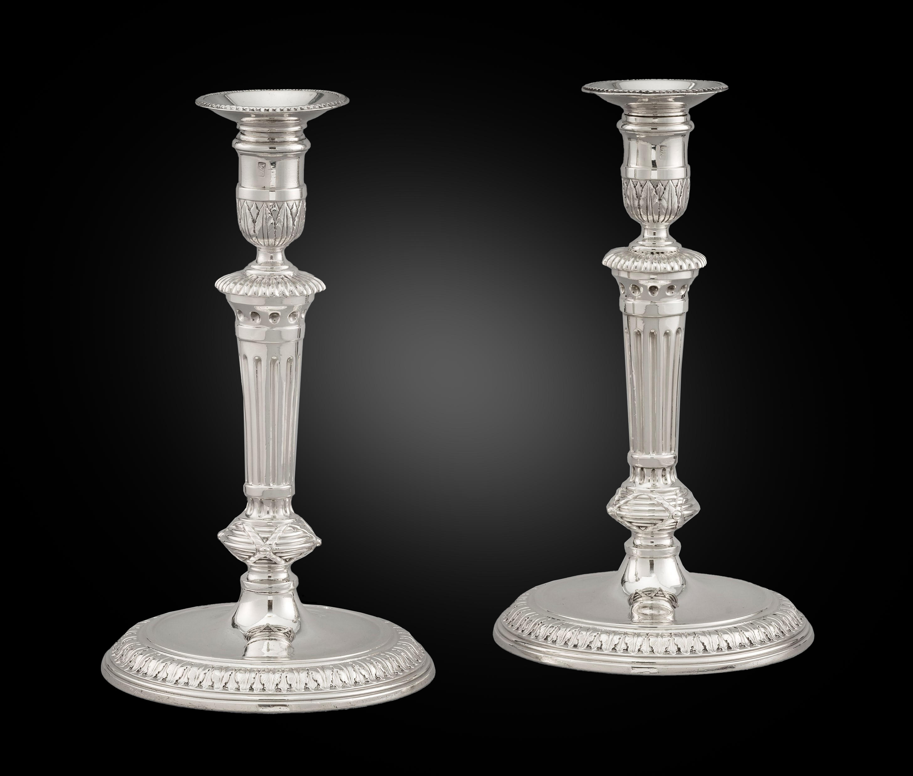 A Superb Pair of Candlesticks