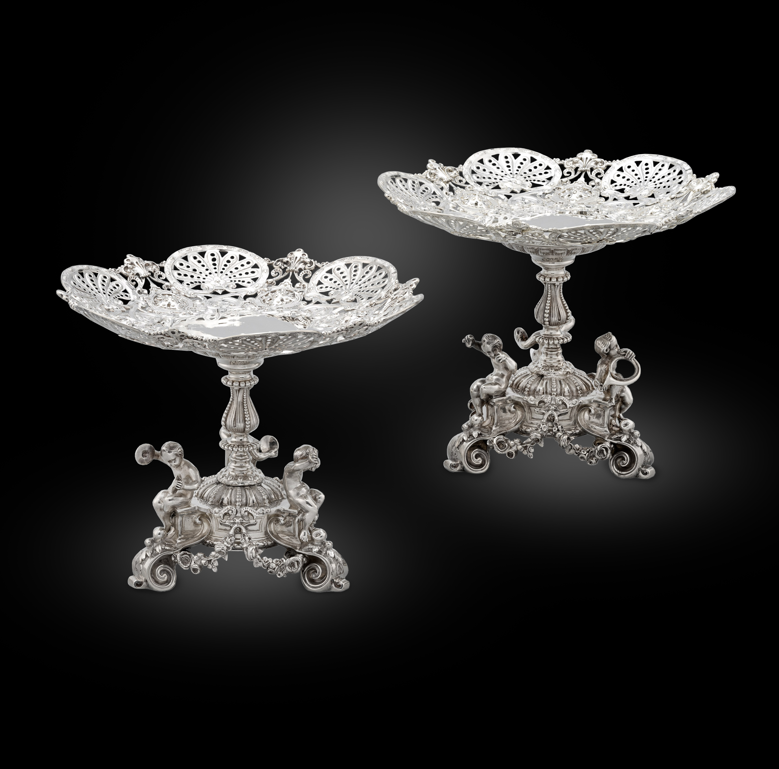A Pair of Victorian Dessert Stands