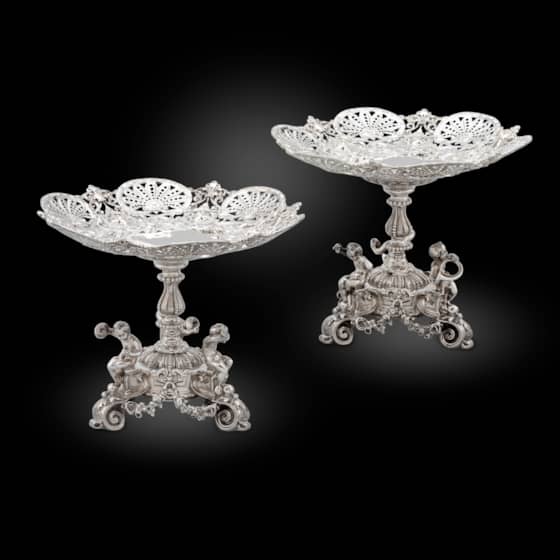 A Pair of Victorian Dessert Stands