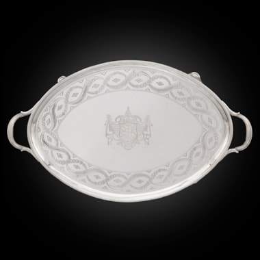 A Refined Two-Handled Tray