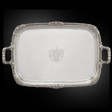 A Rectangular Paul Storr Tray