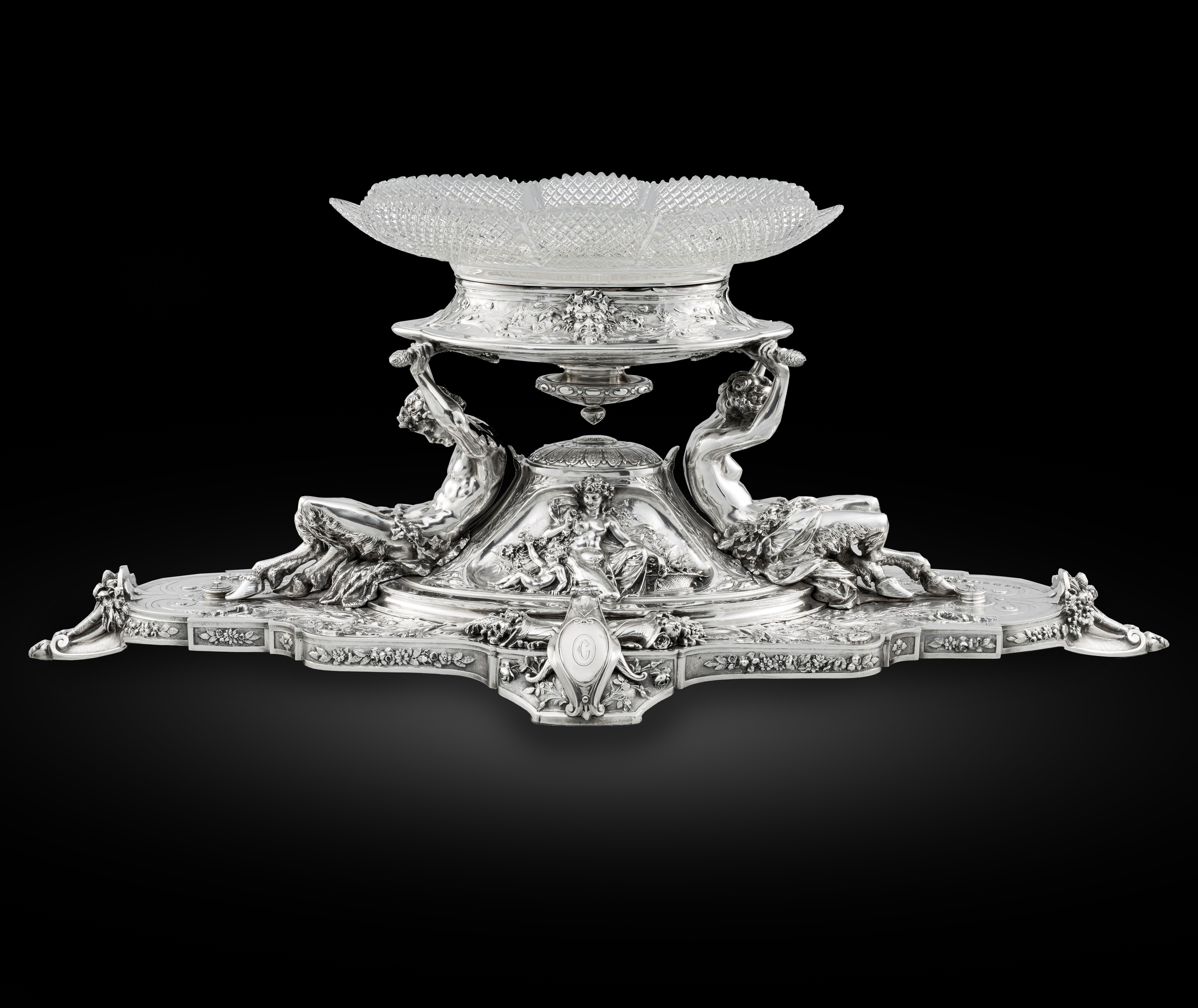 An Edwardian Figural Centrepiece