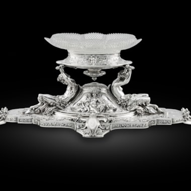 An Edwardian Figural Centrepiece