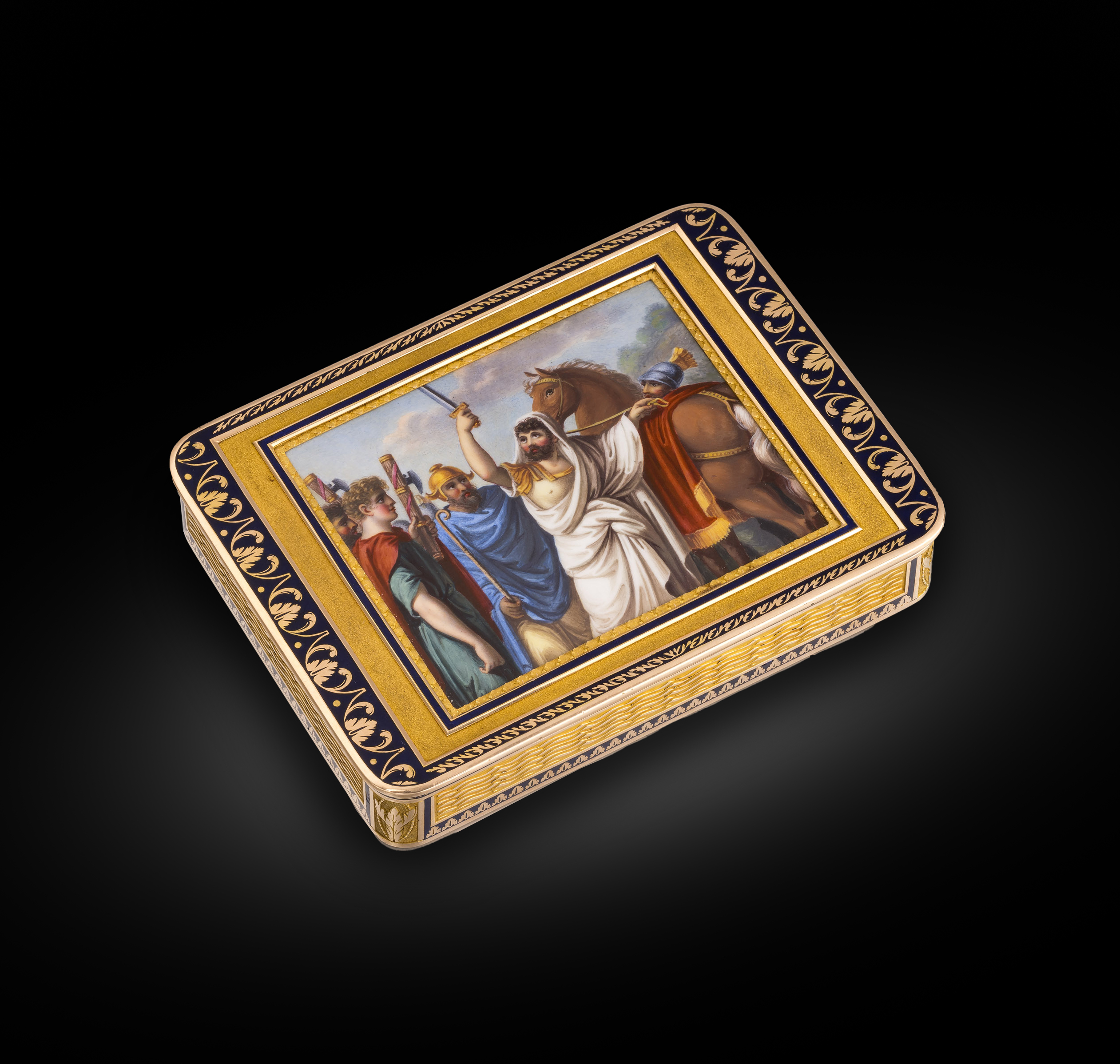 A German 19th Century Gold Box