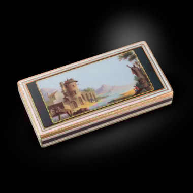 A German Gold & Enamel Snuff Box