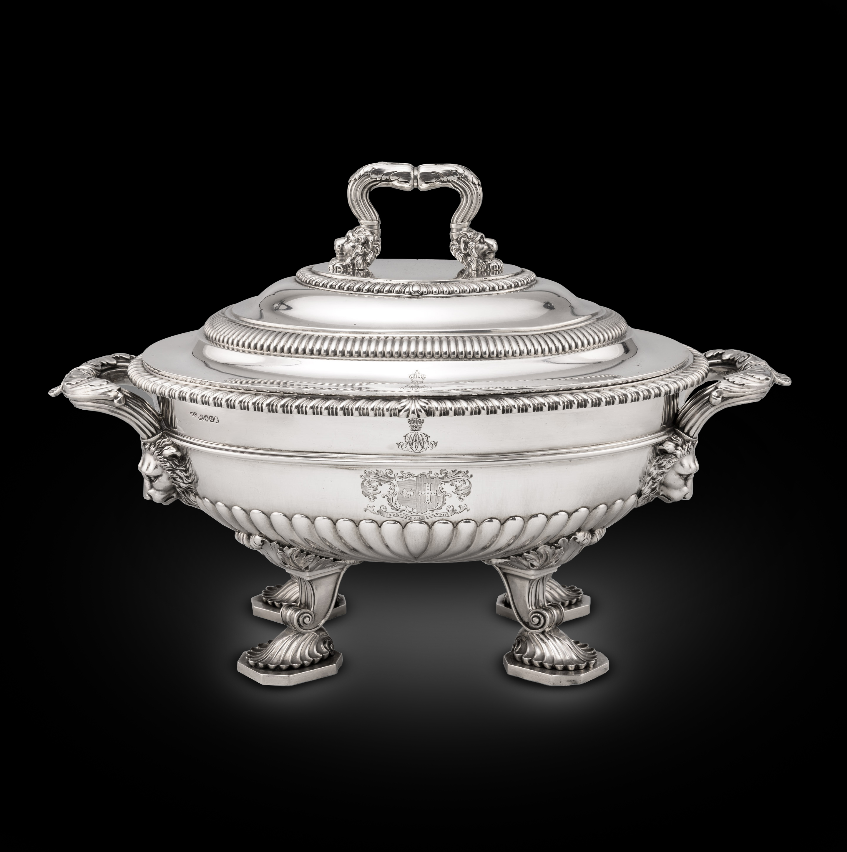 An Elegant Soup Tureen 