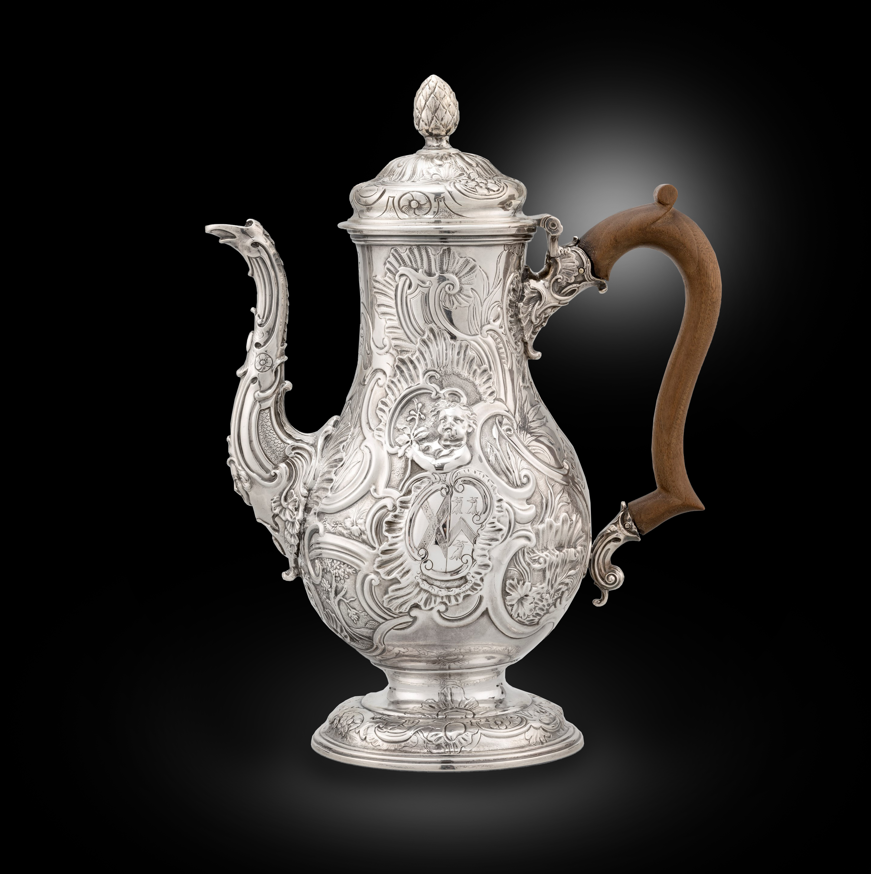 An Exceptional Rococo Coffee Pot