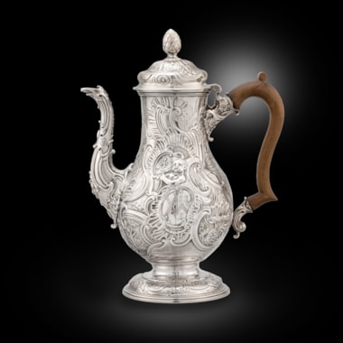 An Exceptional Rococo Coffee Pot