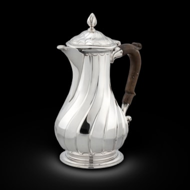 A Swirling Fluted Jug