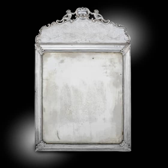 An Early English Easel Mirror